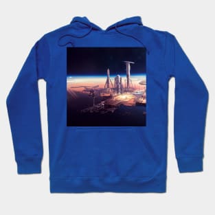 Interplanetary Spaceport Hoodie